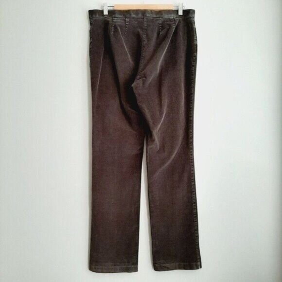 NORTHERN REFLECTIONS Essential Slim Corduroy Pants Grey Sz 12 - Picture 7 of 11